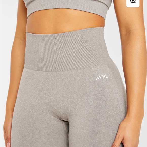 AYBL - Taupe Marl Empower Seamless Leggings size M - Picture 5 of 10
